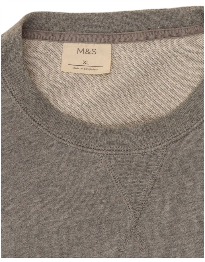 Pulover pentru bărbați Marks & Spencer, XL, gri