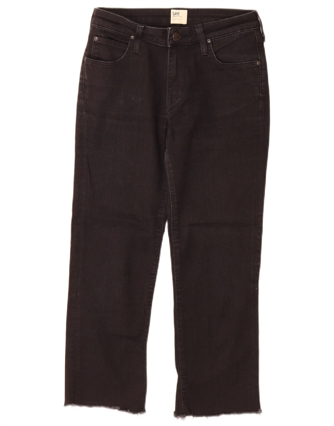 Blugi Lee Marion drepte pentru femei W27 L25 bumbac negru