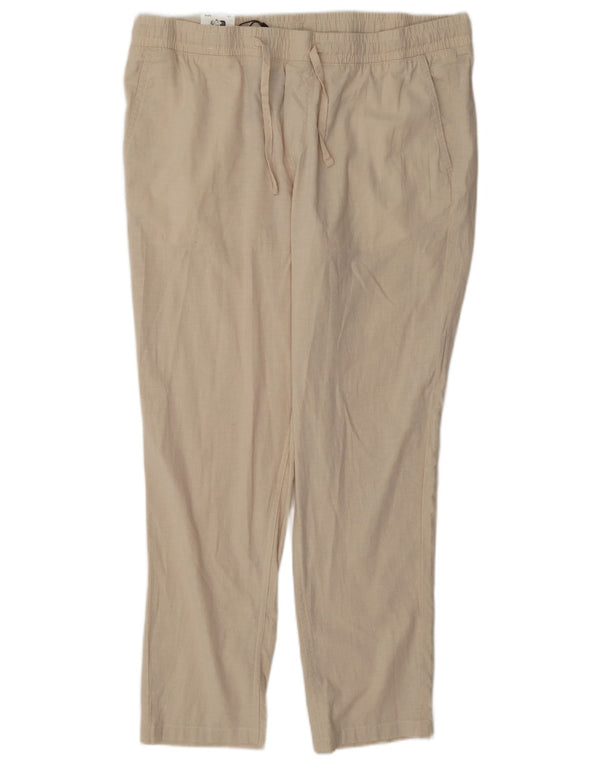 Pantaloni chino morcov Jack & Jones pentru bărbați XL W38 L30 bumbac bej