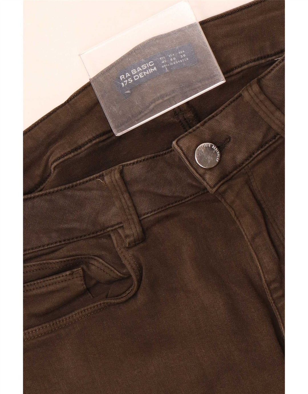 Blugi skinny dama Zara EU 40 Medium W30 L27 Maro