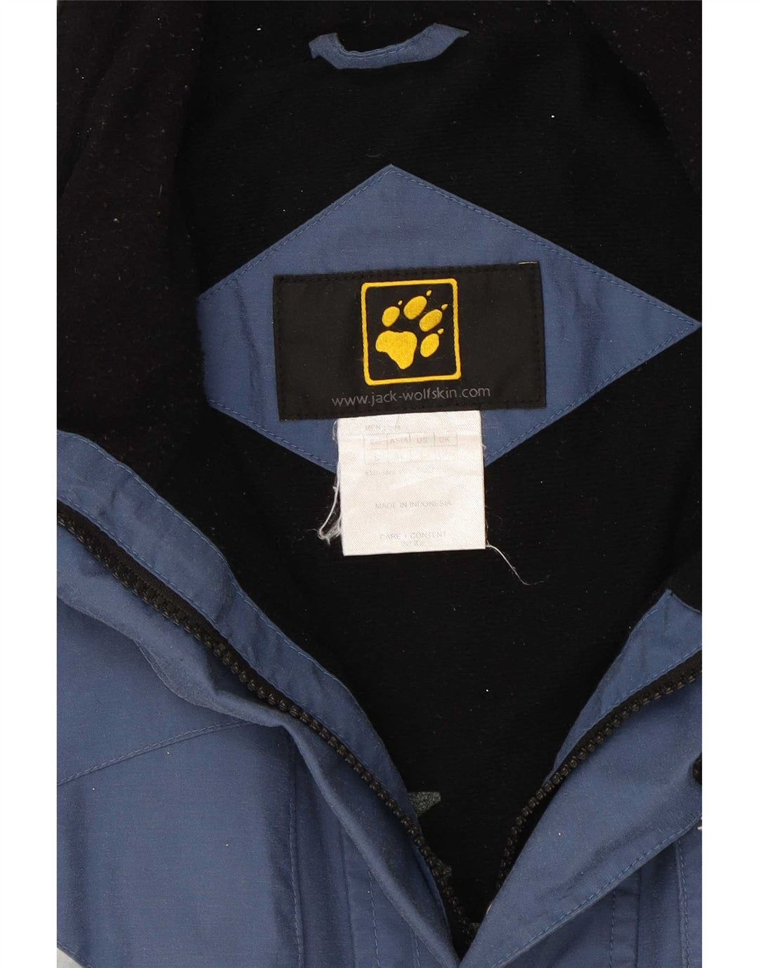 Jack Wolfskin Jachetă de schi pentru bărbați UK 40/42, mare, albastru, poliamidă color bloc