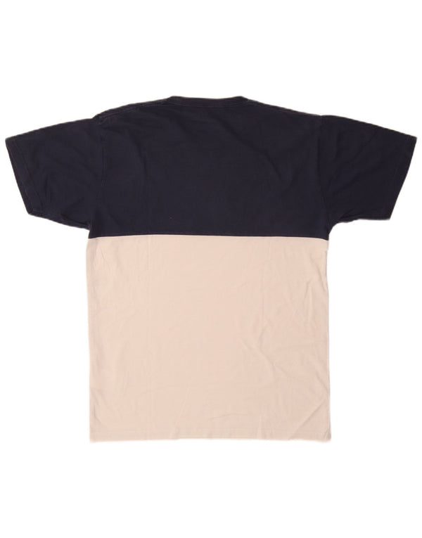 Tricou pentru bărbați Vans Classic Fit Top Medium Blue Colorblock Bumbac