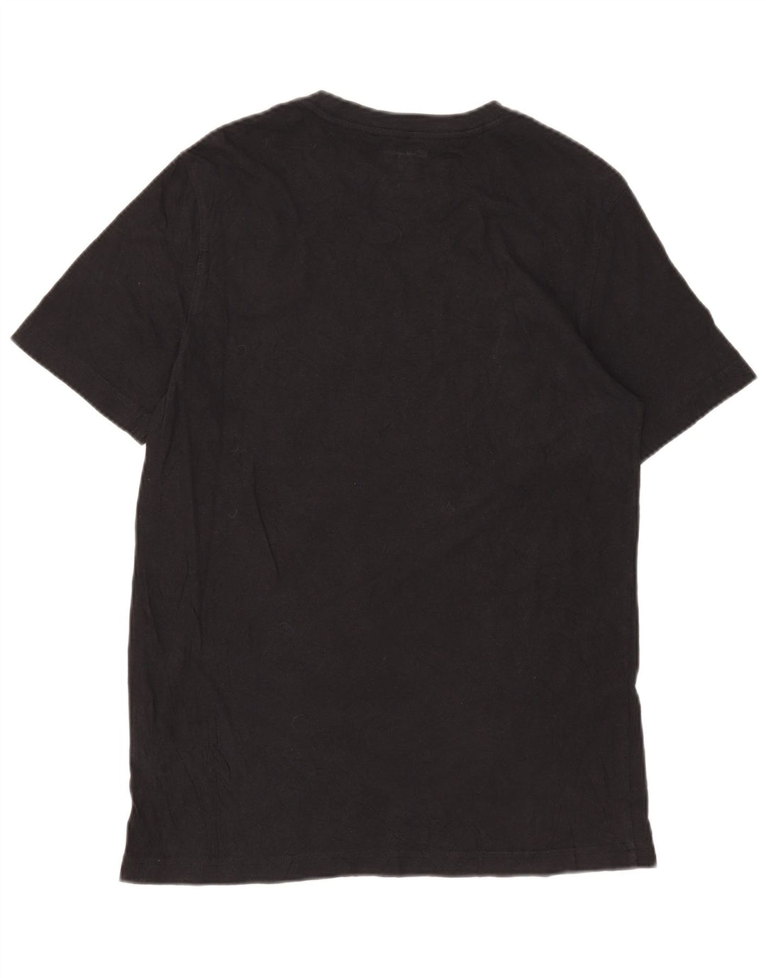 Tricou grafic Champion pentru bărbați Top mediu din bumbac negru