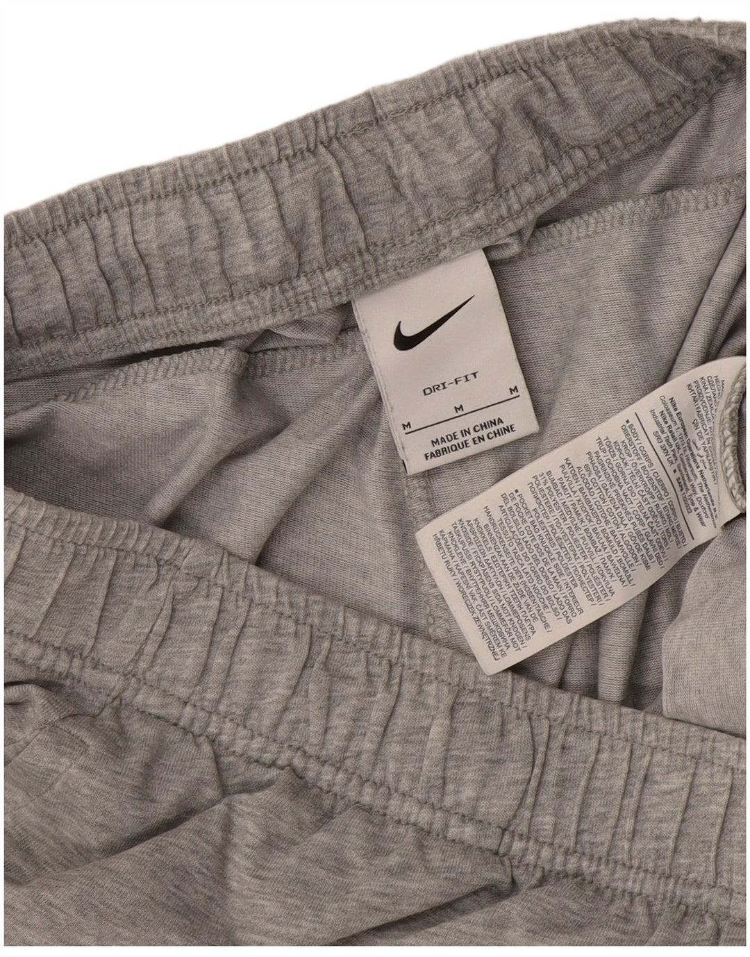 Pantaloni scurți sport Nike Dri Fit pentru bărbați, bumbac gri mediu