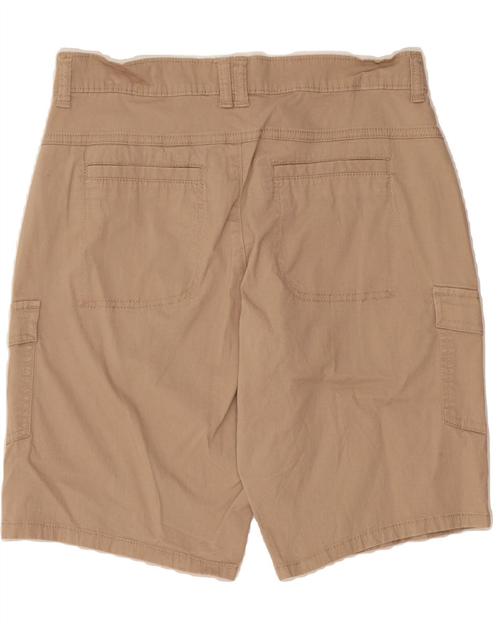LEE Womens Mid Rise Cargo Shorts W30 Medium Beige Vintage Lee and Second-Hand Lee from Messina Hembry 