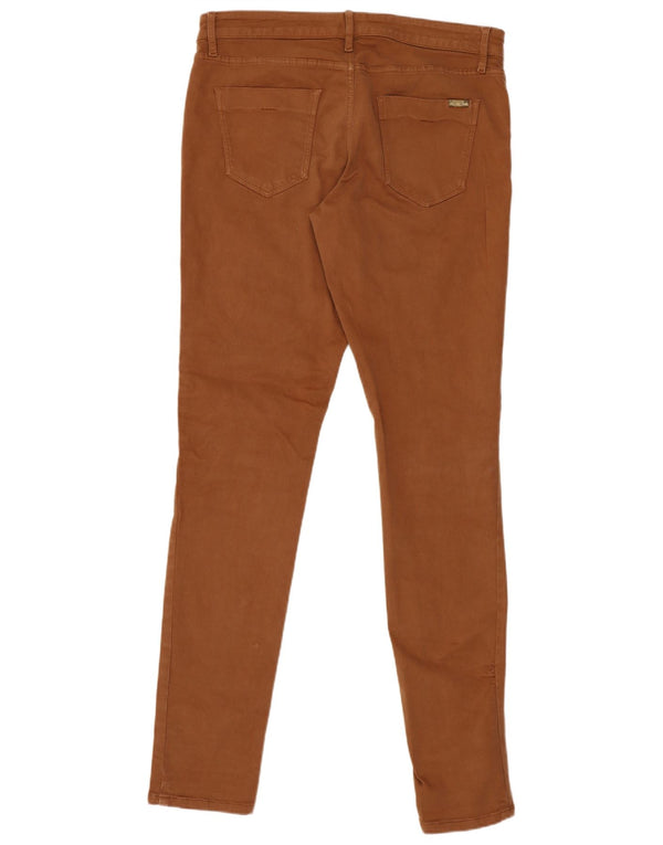 Massimo Dutti Pantaloni skinny dama casual EU 38 W30 L31 maro bumbac