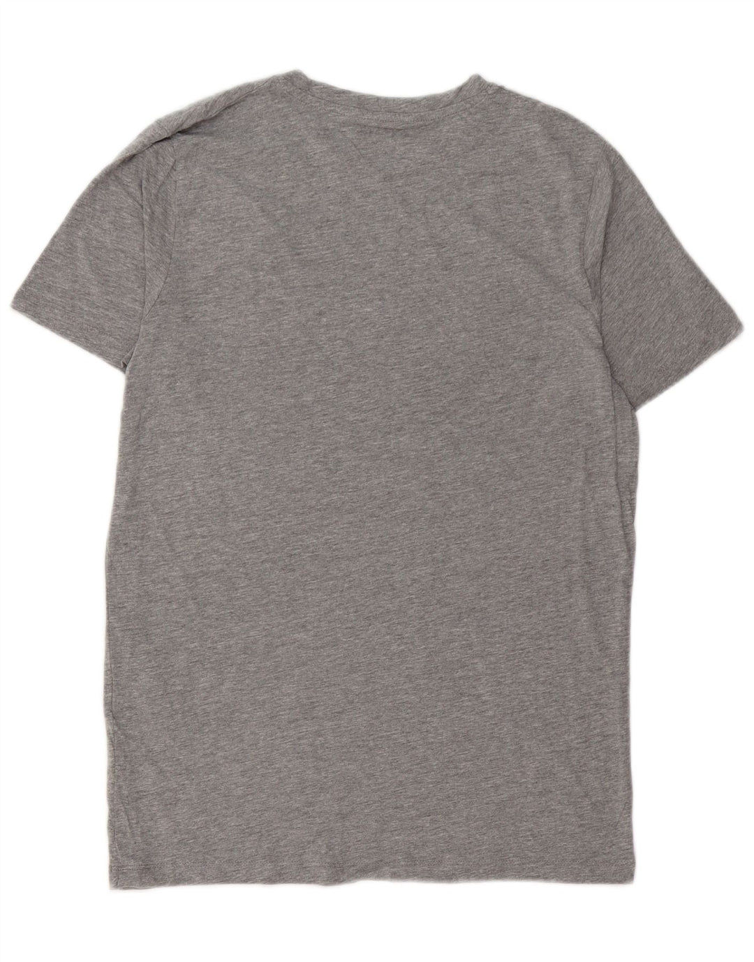 JACK & JONES Tricou grafic pentru bărbați Top din bumbac gri mediu