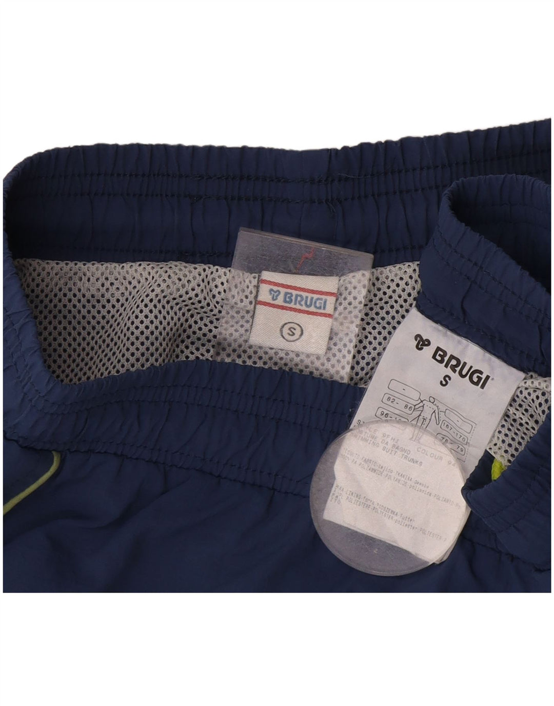 Pantaloni scurți de înot Brugi pentru bărbați, poliamidă, albastru mic
