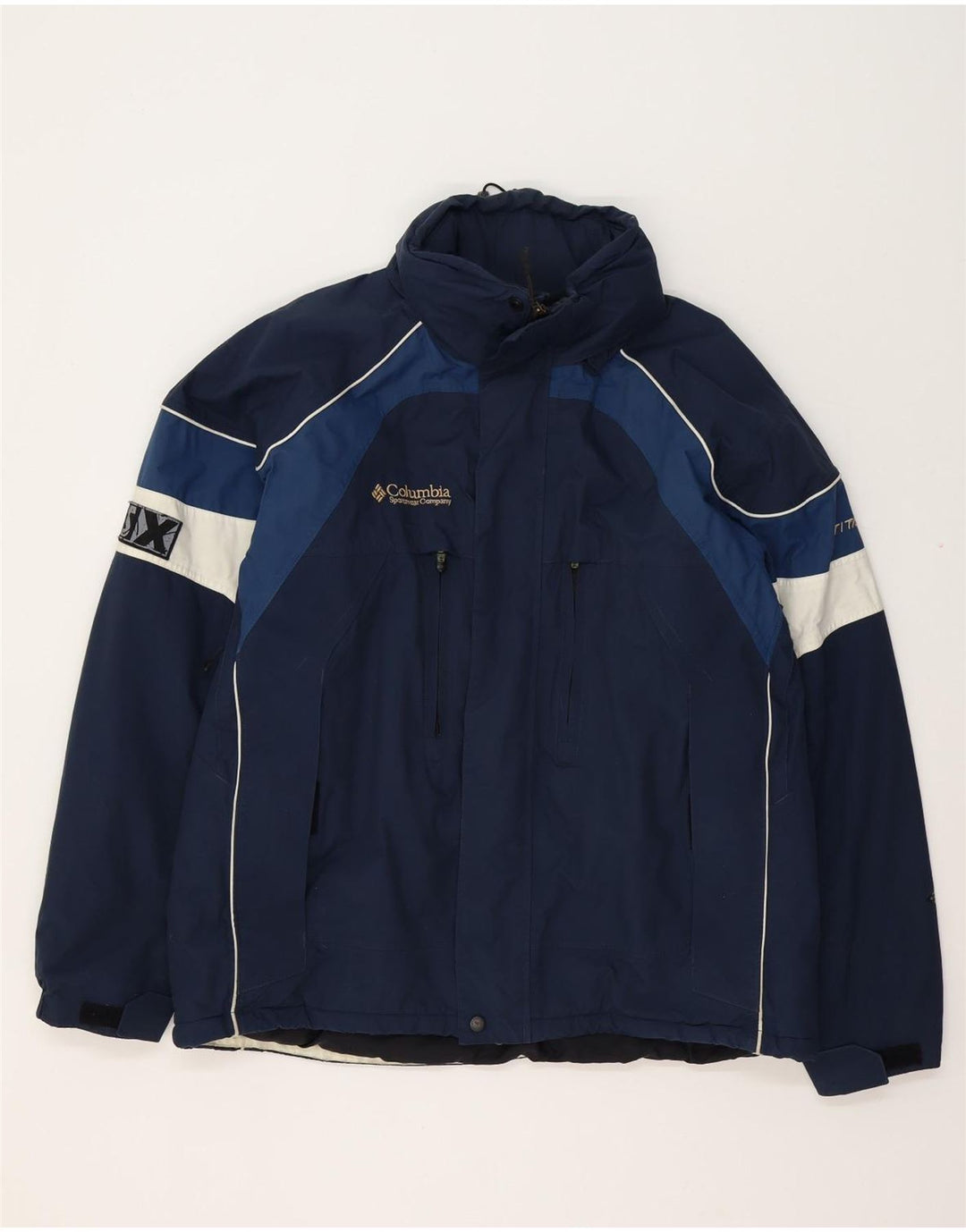 Jachetă Columbia Titanium Windbreaker pentru bărbați UK 40, mare, albastru bleumarin