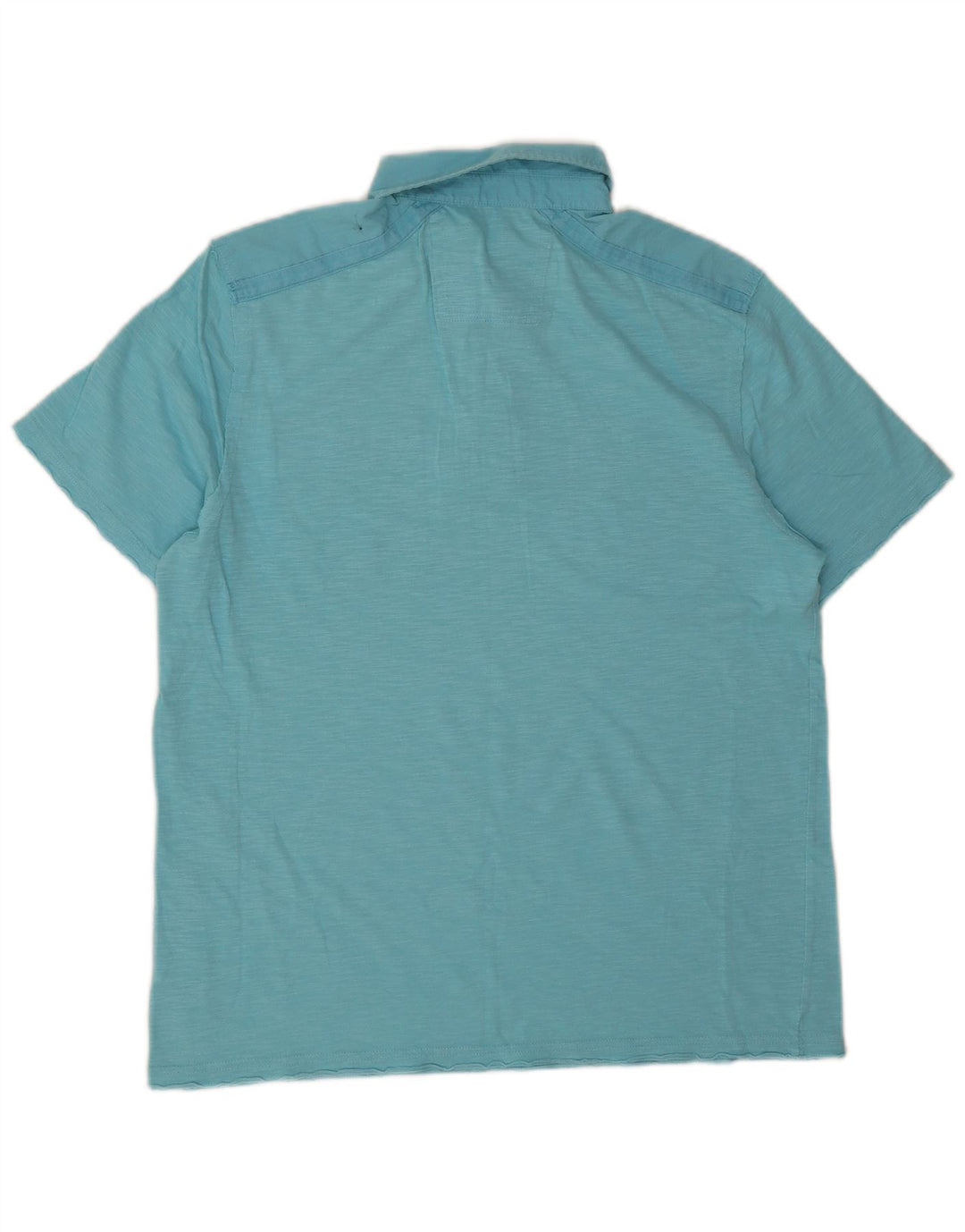 Cămașă polo CALVIN KLEIN pentru bărbați, bumbac cu pete albastre