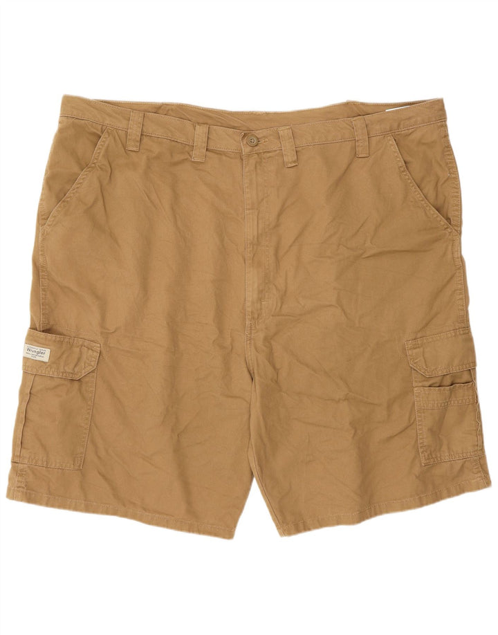 Pantaloni scurți cargo Wrangler pentru bărbați W46 3XL, bumbac, bej
