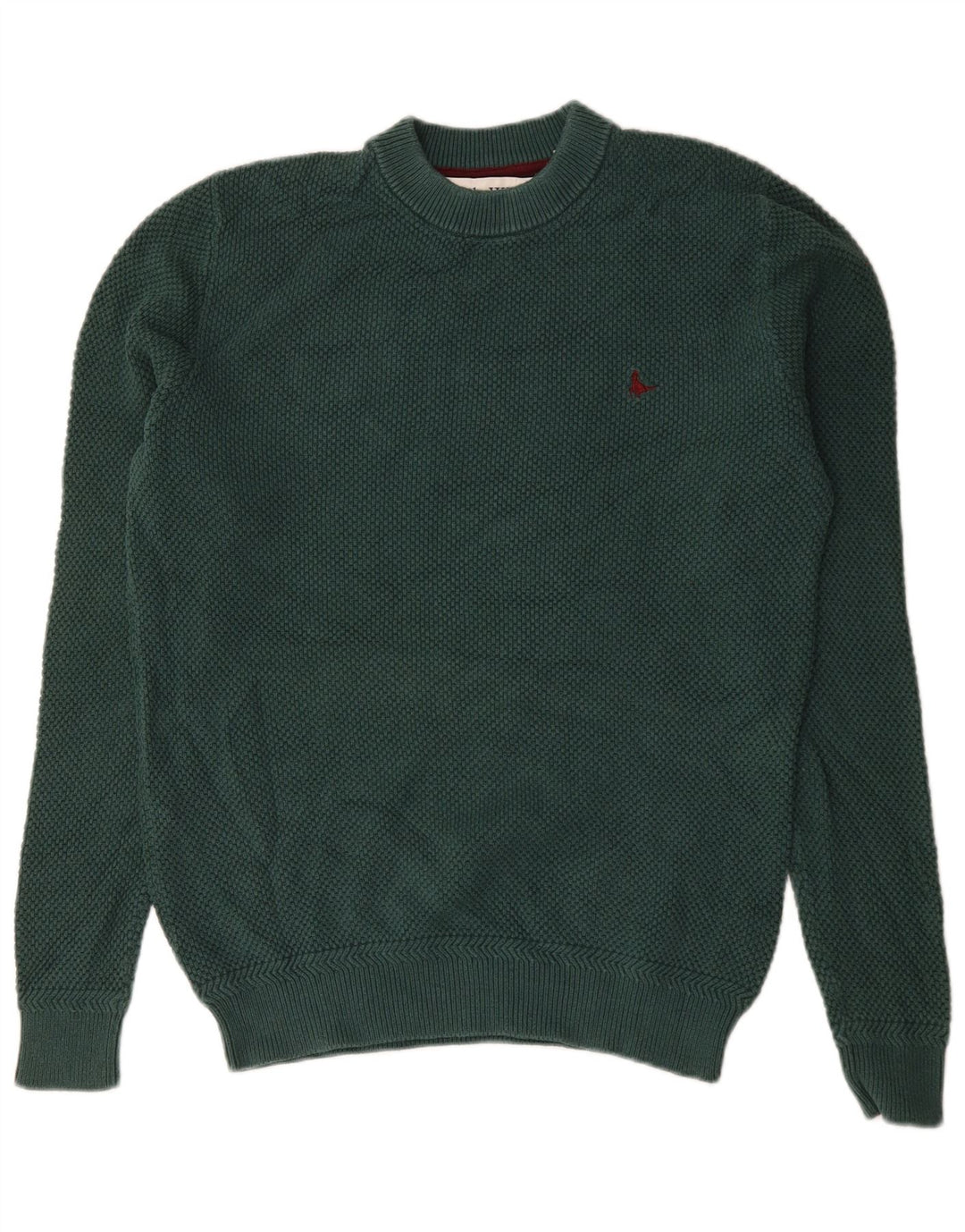 Pulover Jack Wills pentru bărbați, bumbac verde mediu