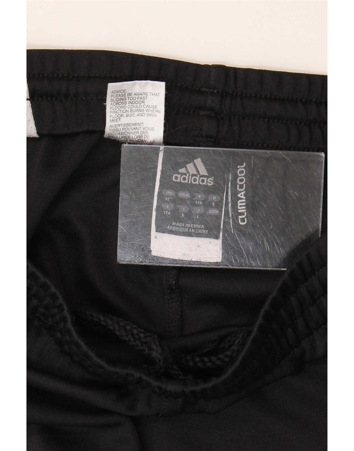 Pantaloni de trening Adidas Climacool pentru bărbați, poliester mediu negru
