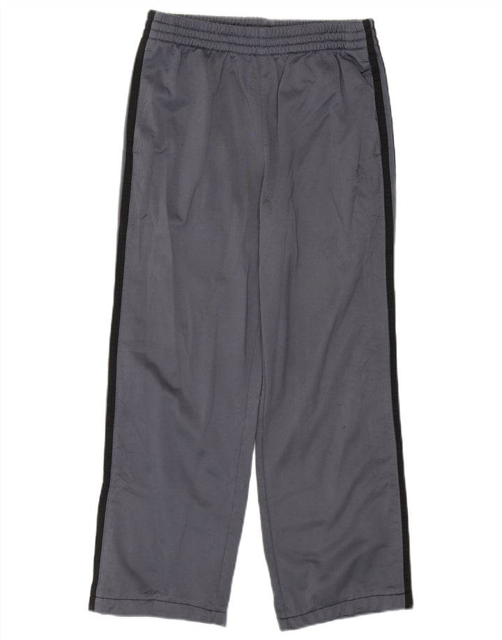 Pantaloni de trening Adidas băieți 14-15 ani, mari, bleumarin, poliester