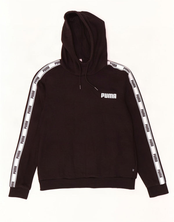 Pulover Puma pentru femei, cu grafică, mare, negru, color block
