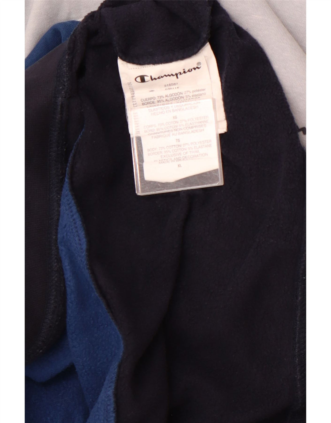 Pulover XL pentru bărbați CHAMPION, bumbac color-bloc multicolor