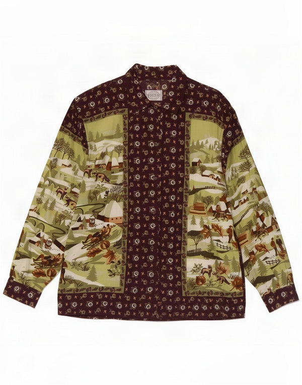 New Penny Bluză cămașă pentru femei UK 12 Medium Multicolor Colorblock