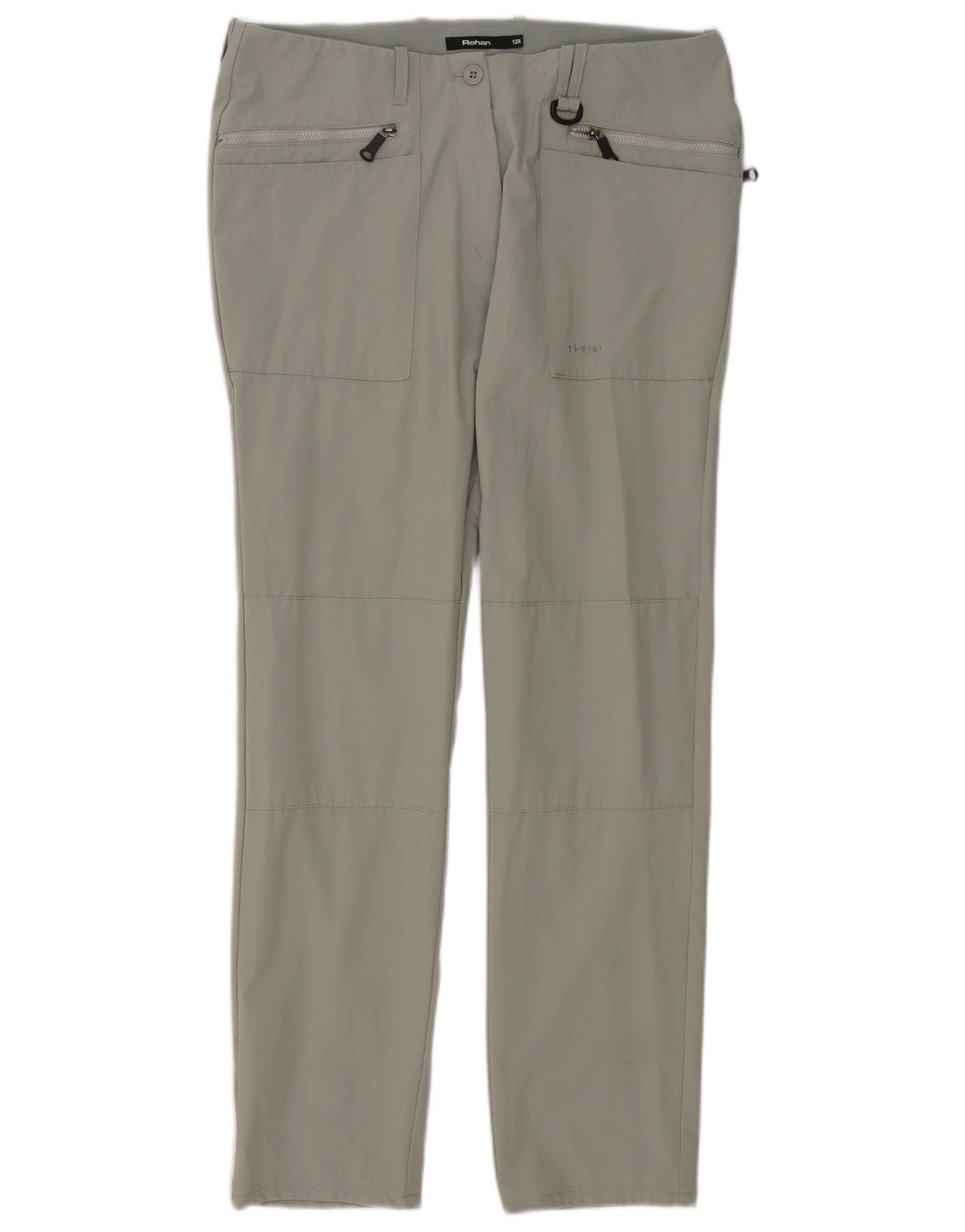 Pantaloni cargo subțiri Rohan pentru femei UK 12 Medium W32 L30 Gri Poliamidă