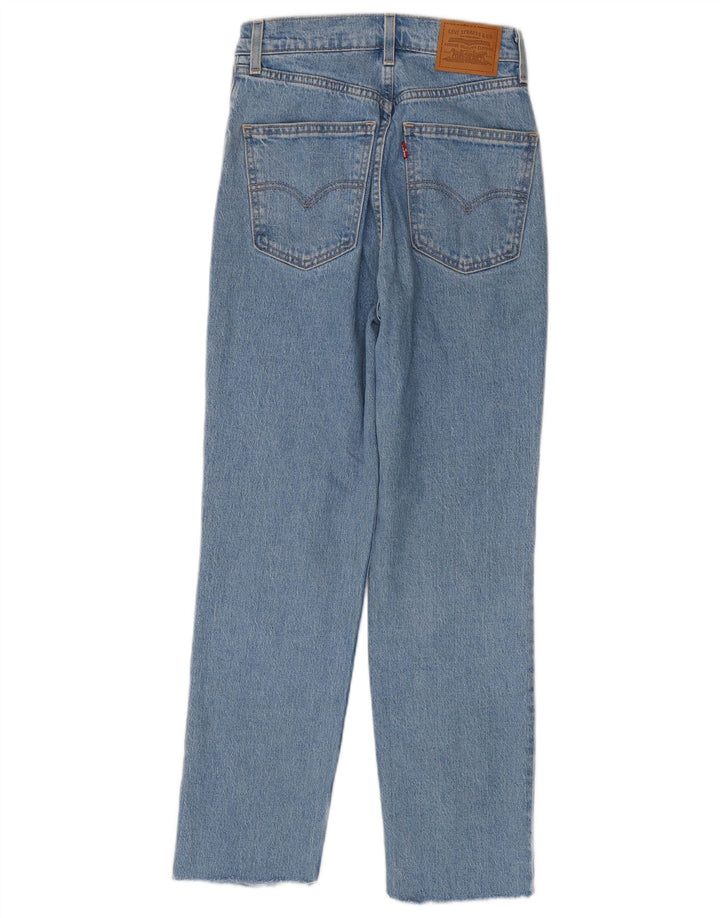 Blugi conici pentru femei Levi's W25 L27 Bumbac albastru