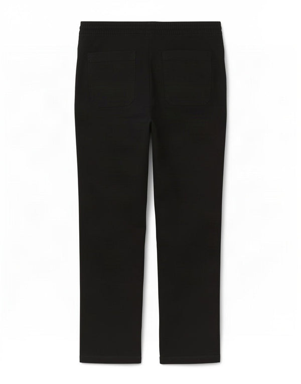 Pantaloni chino drepți pentru bărbați Marks & Spencer W36 L29 bumbac negru