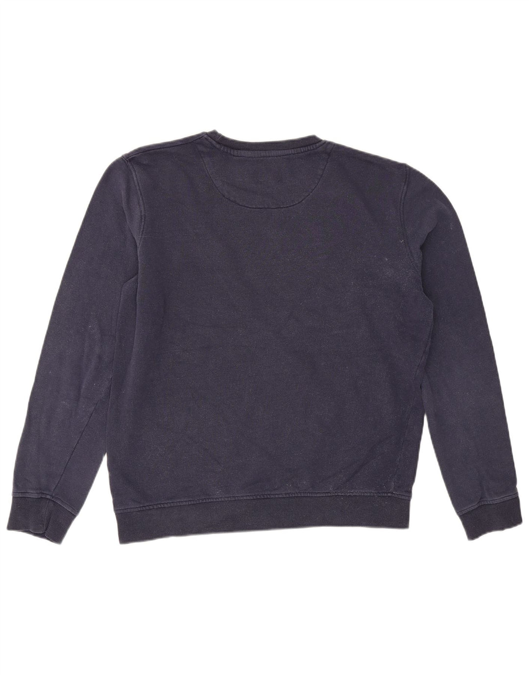Hanorac grafic pentru bărbați Lyle & Scott Pulover mediu albastru bleumarin, bloc de culoare