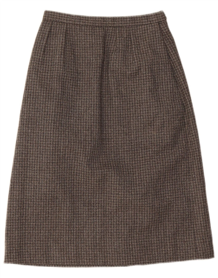 Fustă A-Line pentru Damă Vintage W22 2XS Gri Houndstooth