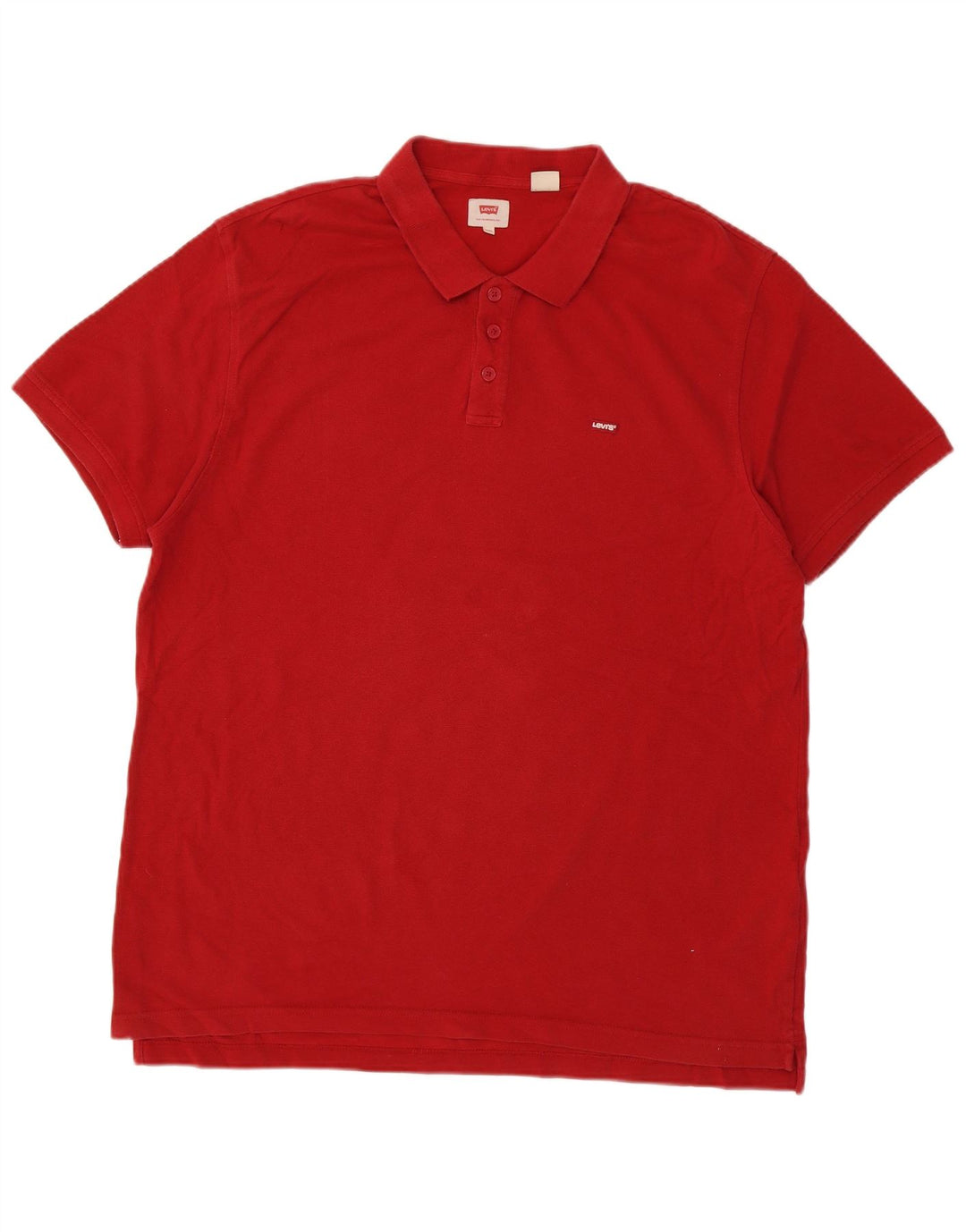 Tricou polo pentru bărbați Levi's 2XL bumbac roșu
