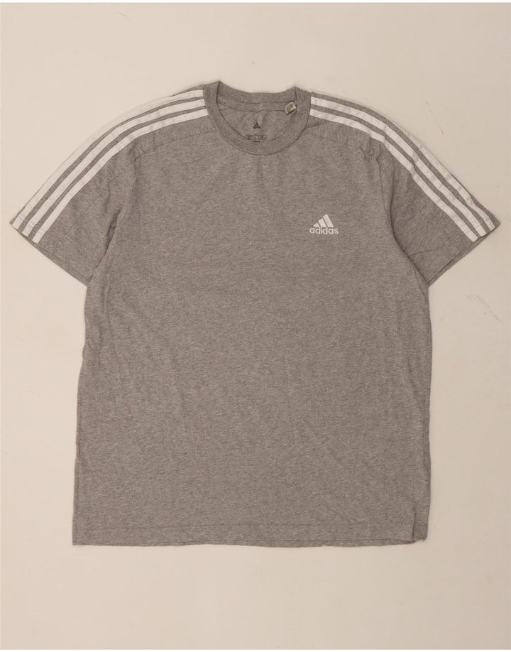 Tricou bărbați ADIDAS Top mare bumbac gri