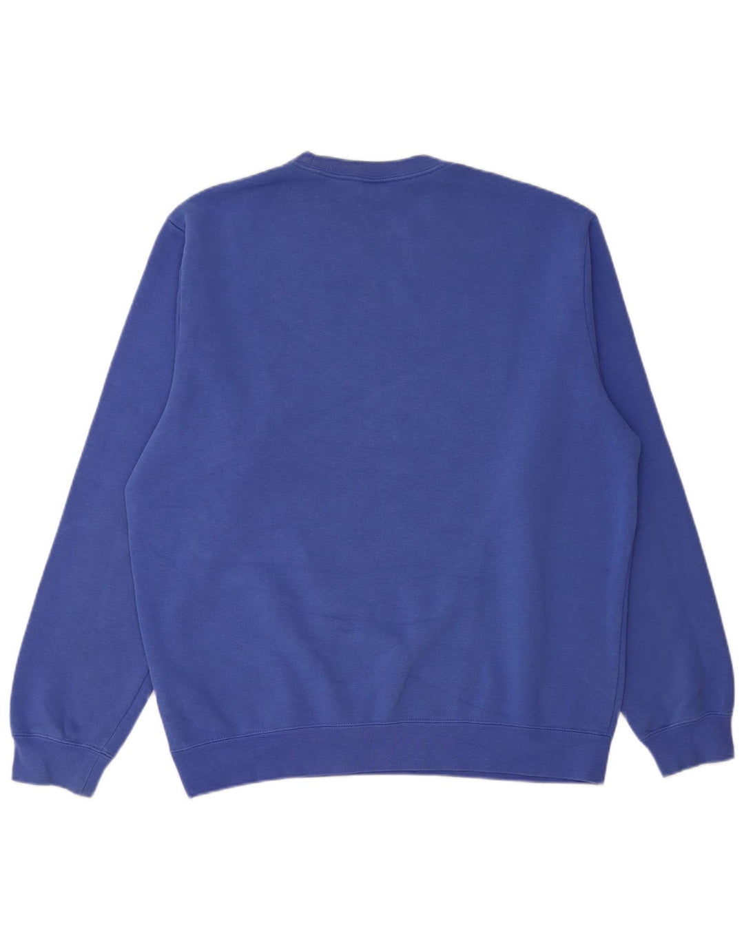 Hanorac grafic pentru bărbați Nike Pulover Medium Blue Colorblock Bumbac