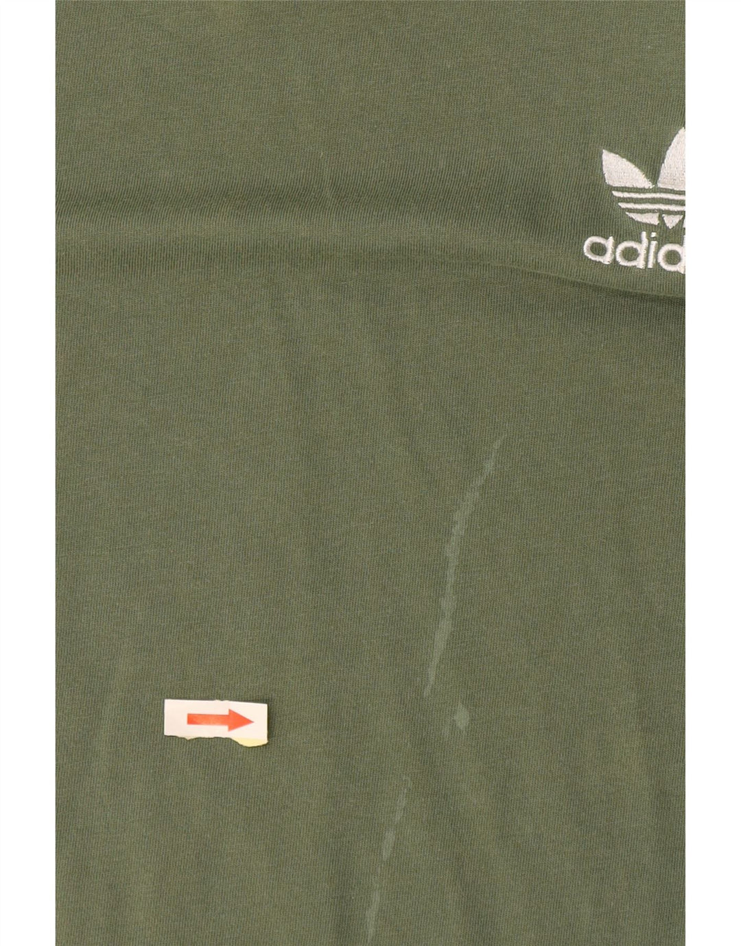Tricou pentru bărbați Adidas Top, bumbac verde mediu