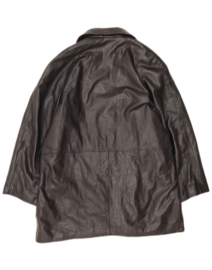 Geacă de piele pentru femei Mary Anne UK 18 XL Negru