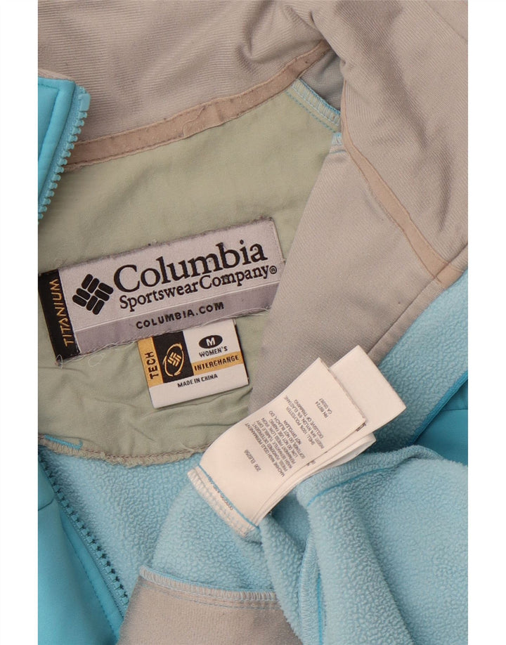 Jachetă Columbia pentru femei Titanium Windbreaker UK 14 Medium Blue Poliester