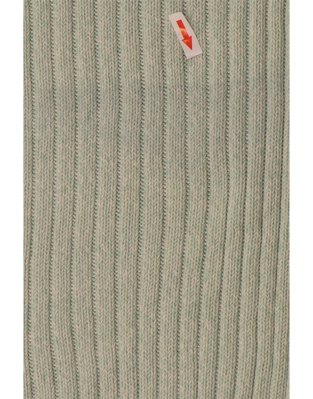 MARKS & SPENCER Pulover pentru femei cu decolteu rotund UK 20 2XL bumbac verde