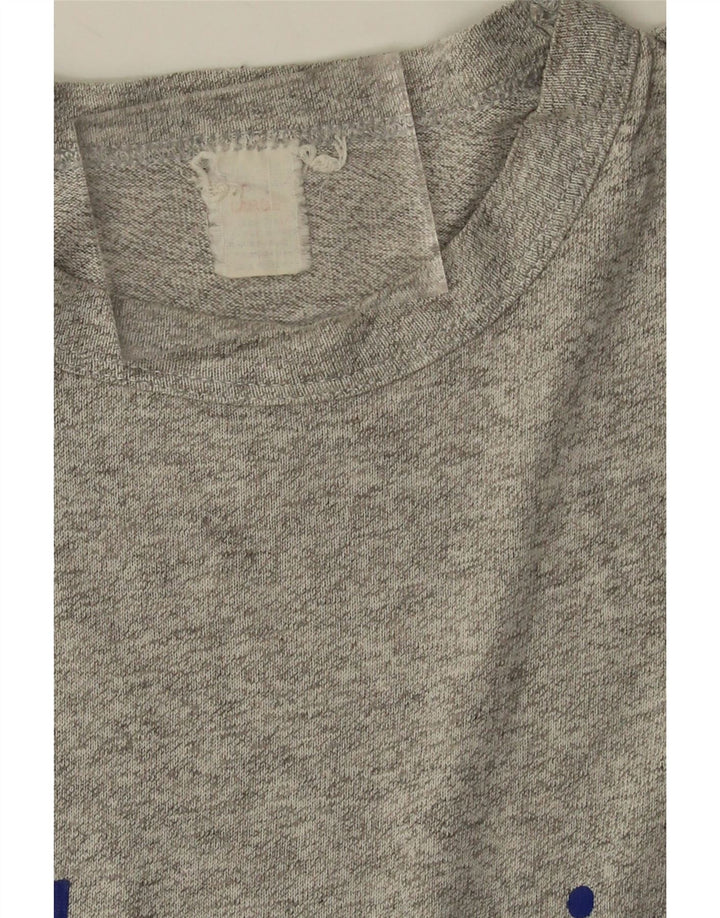 Tricou grafic pentru bărbați Champion Top mare, gri, pete