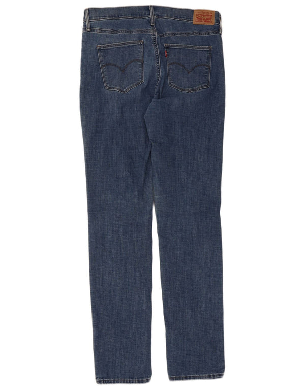 Blugi Levi's pentru femei Slimming Slim W32 L34 Blue Bumbac