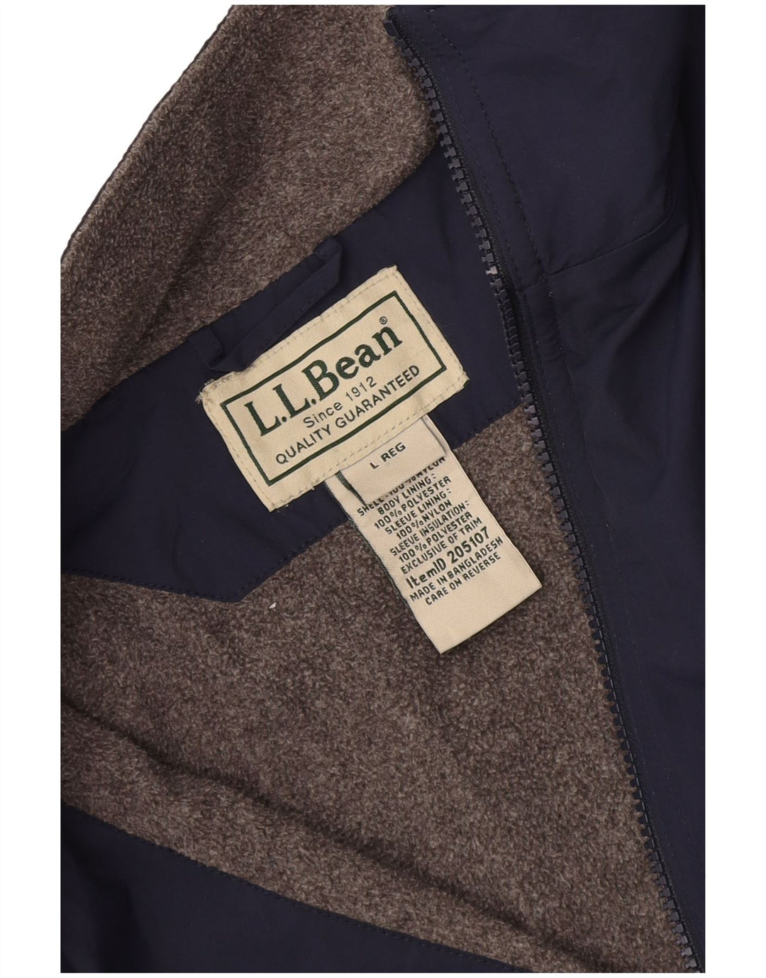 Bomber pentru bărbați L.L.Bean UK 40 Poliester mare, albastru bleumarin