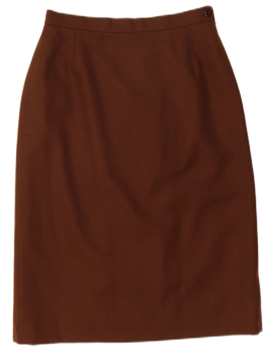 WINDSMOOR Womens Pencil Skirt UK 14 Medium W28  Brown Wool