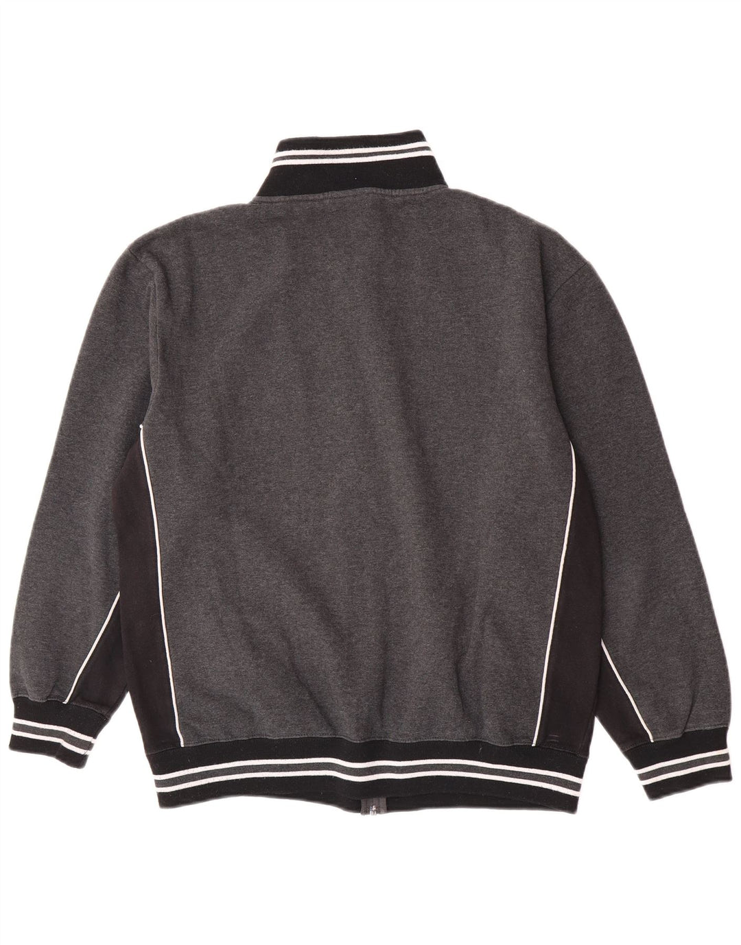 Jachetă de top pentru trening cu grafică Fila pentru bărbați, mare, gri Colorblock