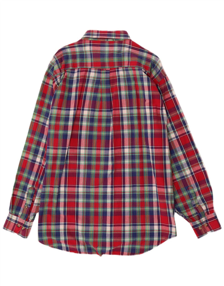 Cămașă pentru bărbați Ivy Oxford 2XL, bumbac cu carouri multicolore