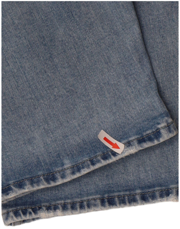 Pantaloni scurți din denim pentru bărbați Tommy Hilfiger W31, bumbac albastru mediu