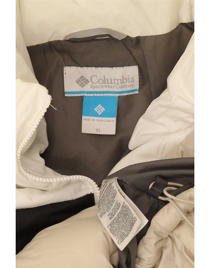 Jachetă căptușită Columbia pentru bărbați UK 42 XL Bej Poliester color bloc