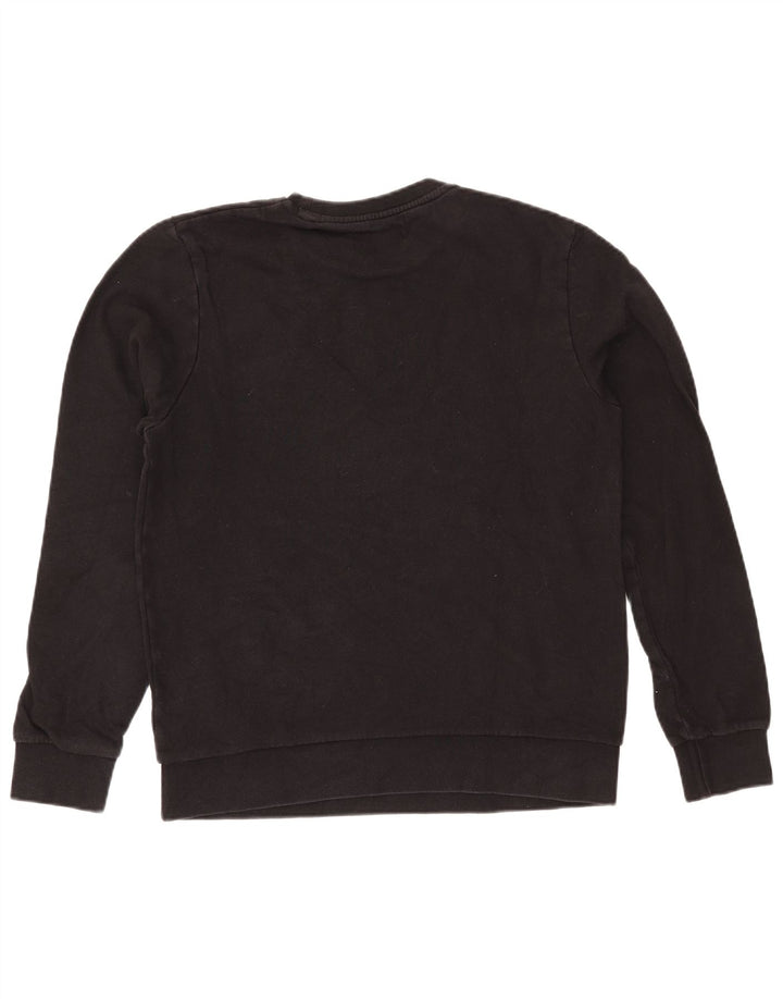 Pulover cu grafică Jack & Jones pentru bărbați, bumbac mediu negru