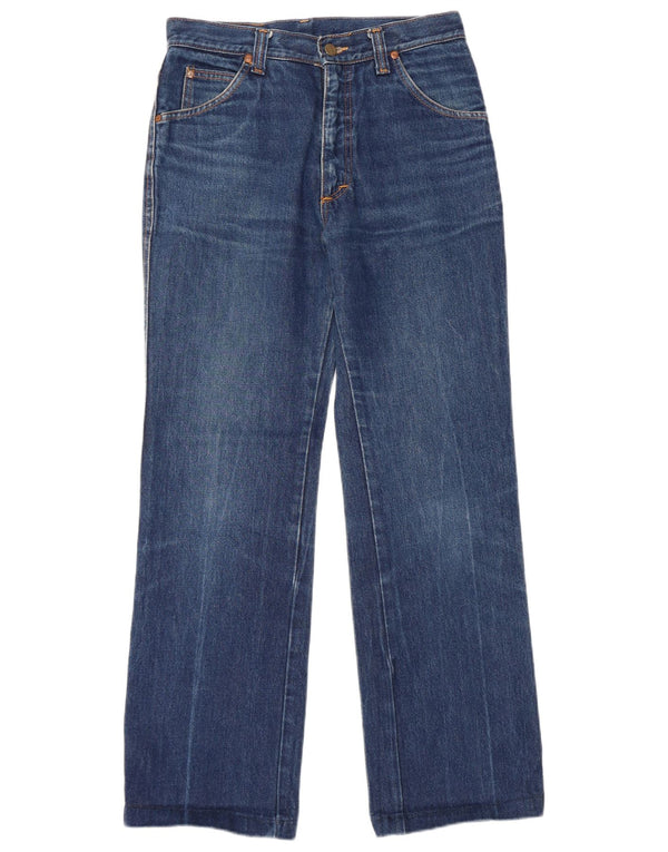 Blugi drepte pentru femei cu talie înaltă Lee W32 L29 Bumbac albastru