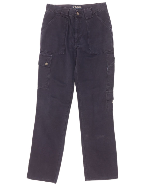 Pantaloni drepti din velur pentru bărbați Pickwick L32 L32 Bumbac bleumarin