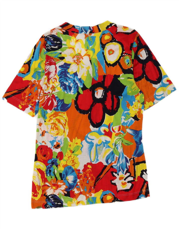 Bluză Vintage Femei Top IT 48 XL Multicolor Floral