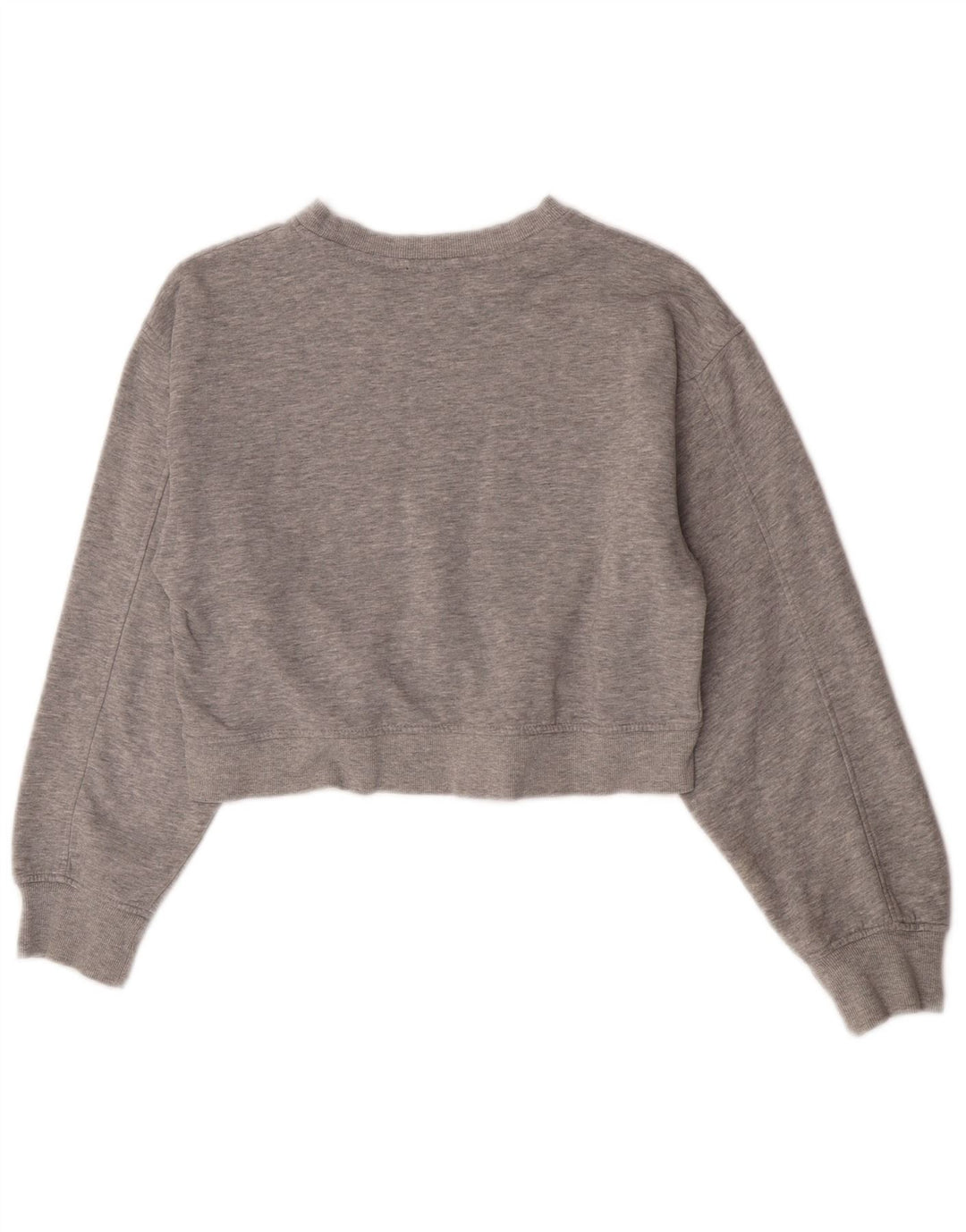 Pulover pentru femeie Zara Crop Pulover UK 12 Gri mediu