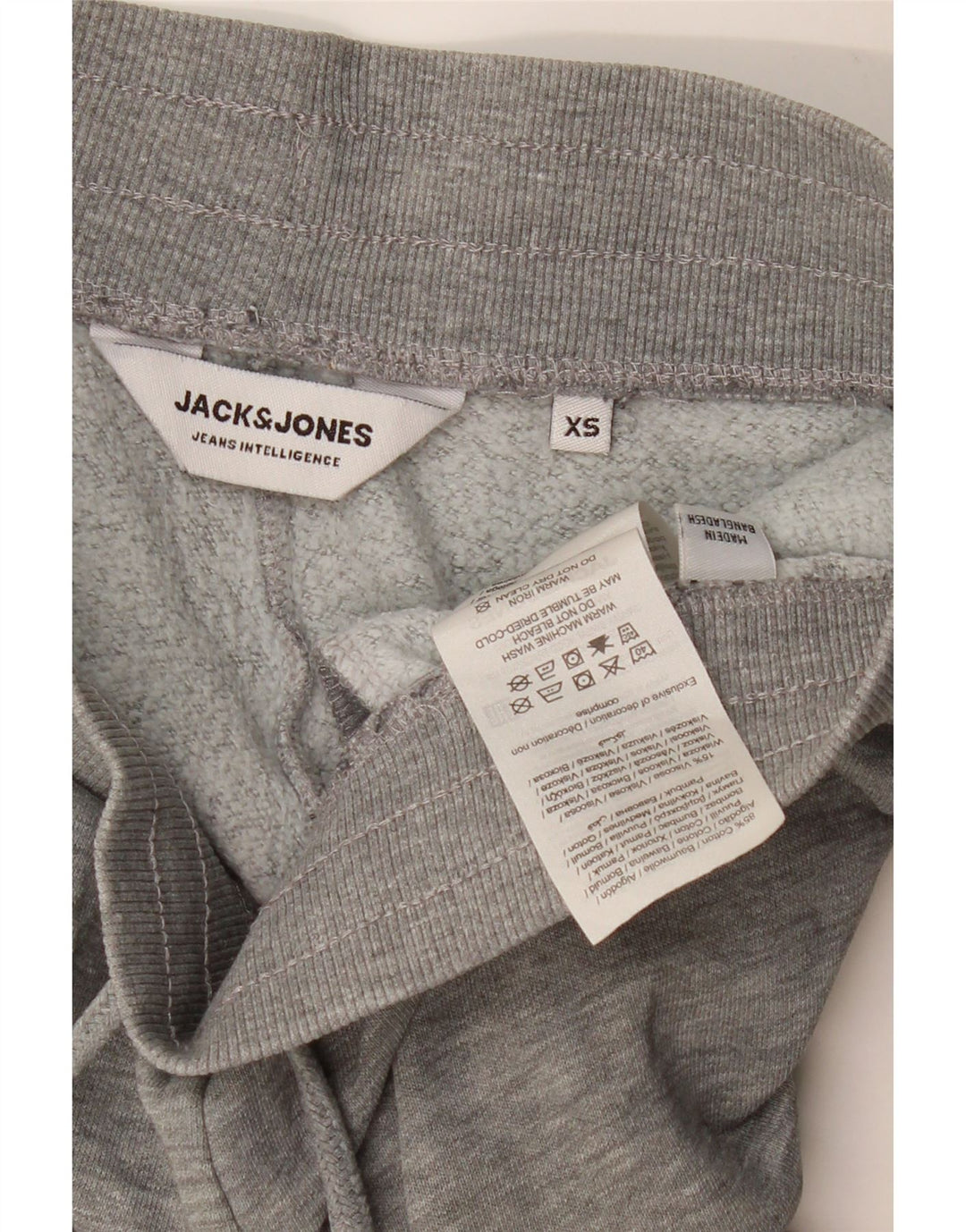 JACK & JONES Pantaloni de trening grafic pentru bărbați Pantaloni de jogging XS Gri pete