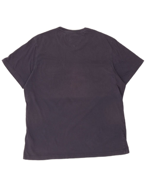 Tricou pentru bărbați Tommy Hilfiger Top XL Bumbac bleumarin