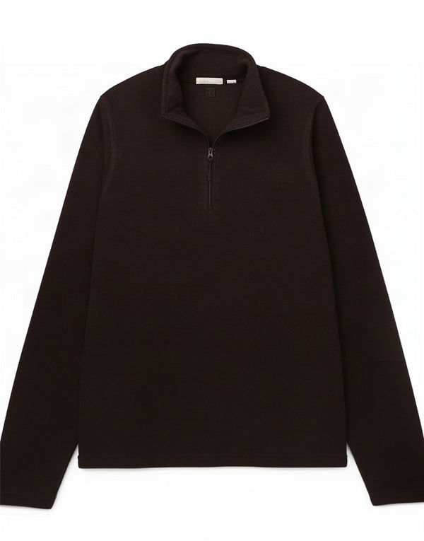 Pulover din lână pentru femei Mountain Warehouse, cu fermoar și gât, UK 14 Medium Negru