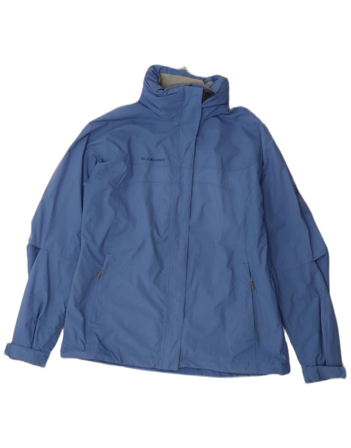 Jachetă de ploaie cu glugă pentru femei Mammut UK 16 Large Blue